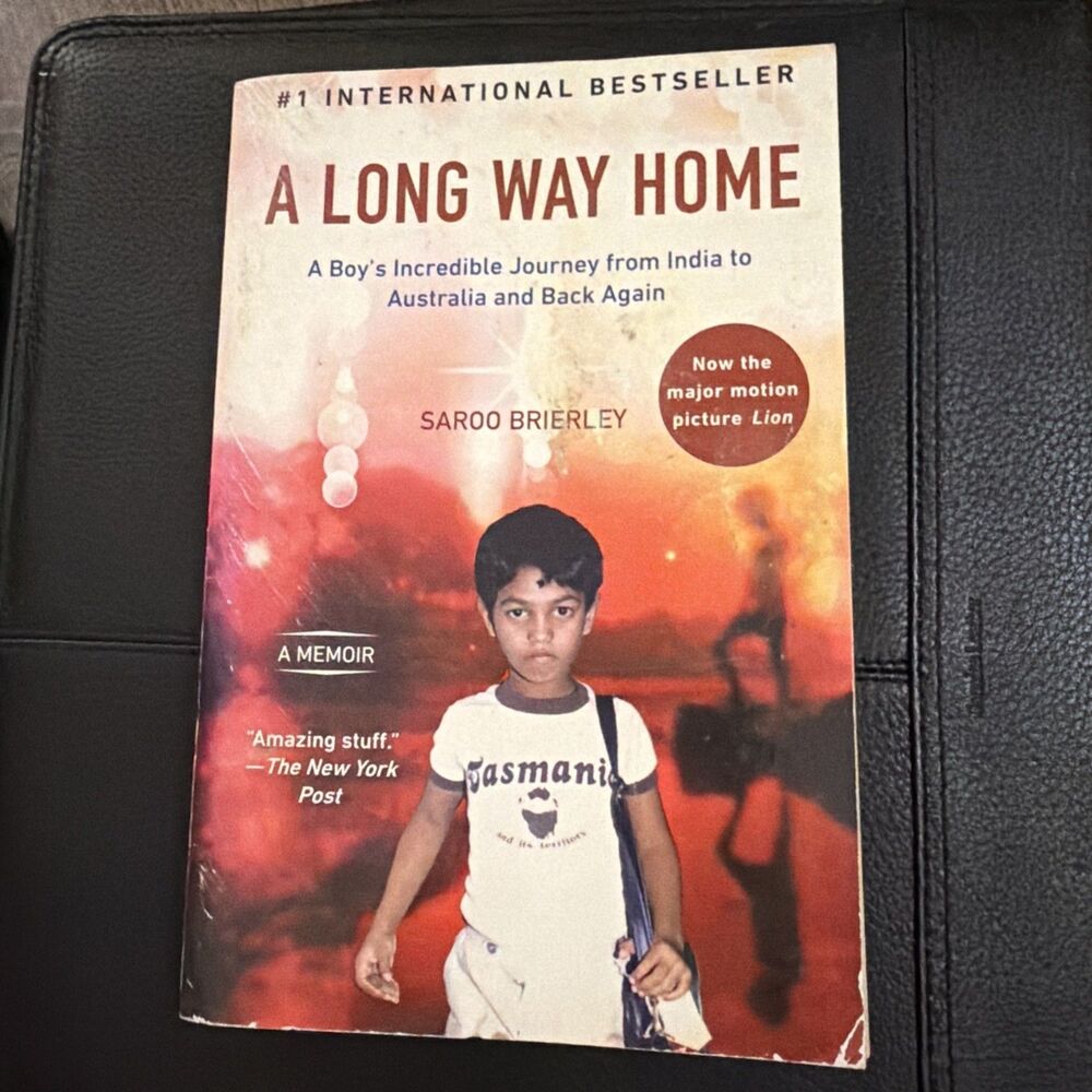 A LONG WAY HOME: A MEMOIR ~ SAROO BRIERLEY ~ SOFT COVER ~ NEW